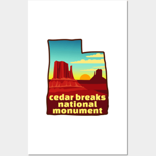 Cedar Breaks National Monument Utah Posters and Art